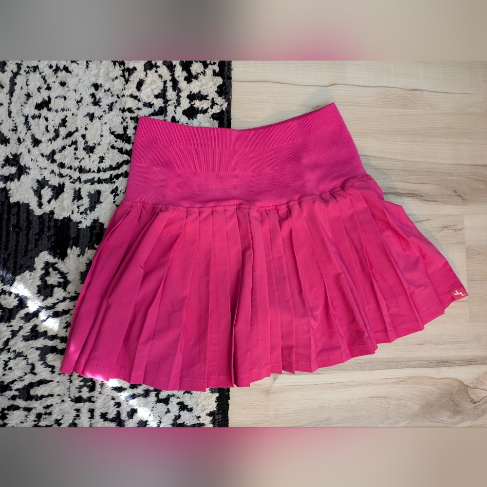 pink pleated joylab tennis skirt from target